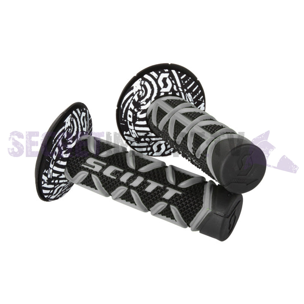Diamond MX Grips With Donuts Gris/Noir