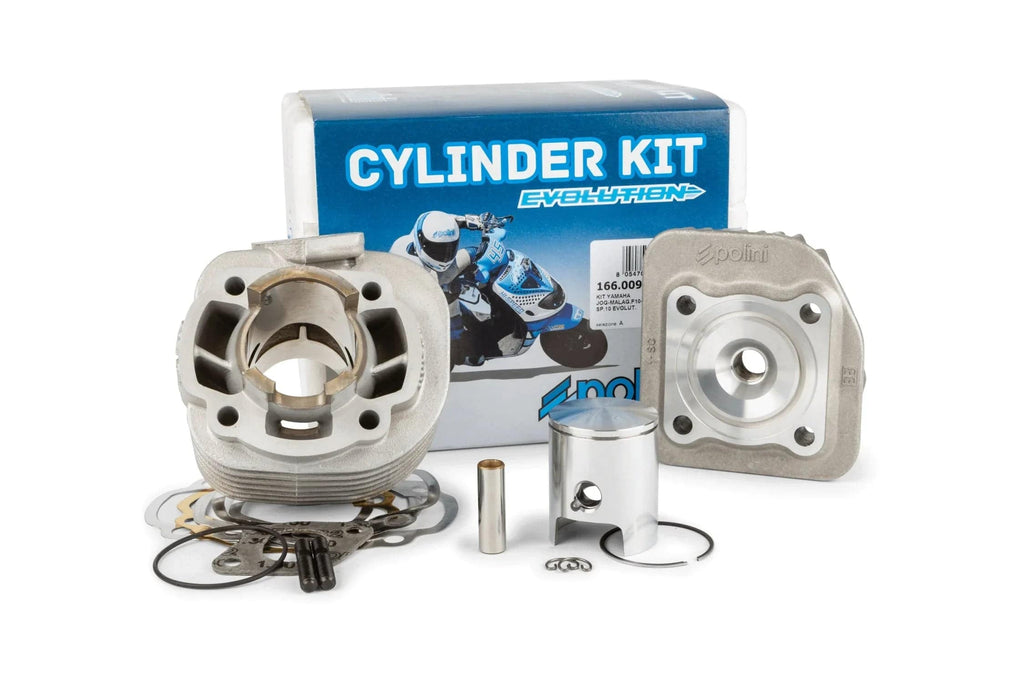 Cylinder Kit AC Polini Evolution 50cc 10mm Minarelli Horizontal - Kit Cylindre AC Polini Evolution 50cc 10mm Minarelli Horizontal - 166.0096/10