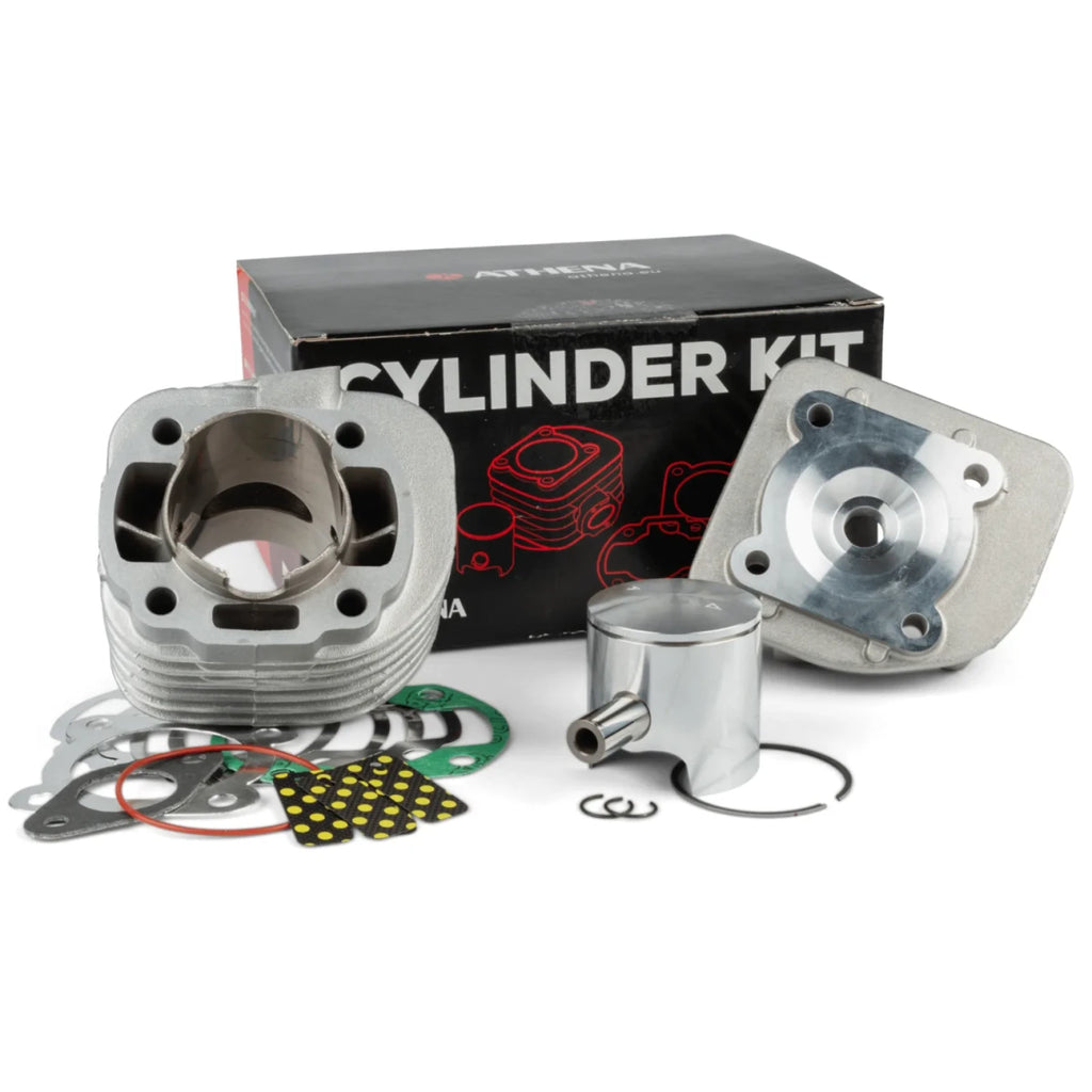 kit cylindre Athena Sport 80cc aluminium Nikasil 12 mm pour moteur Minarelli Horizontal AC