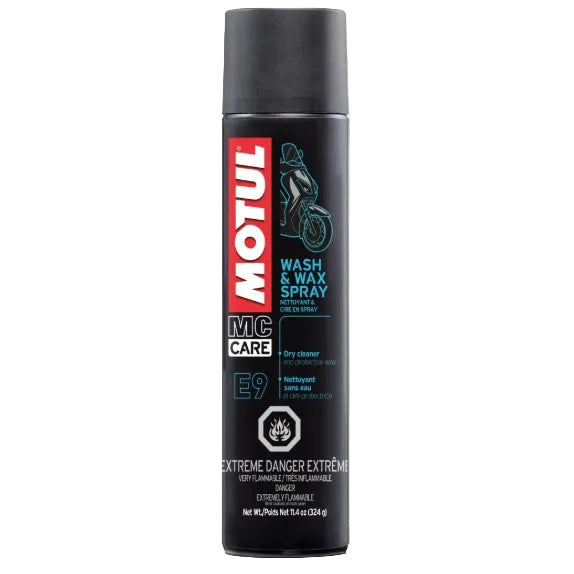 nettoyant sans eau motul wash and wax e9 400ml moto scooter plastique peinture
