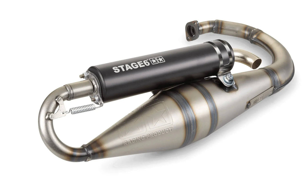 Exhaust Stage6 Pro Replica MKII Minarelli Vertical - Échappement Stage6 Pro Réplique MKII Minarelli Vertical - S6-9116804/BK