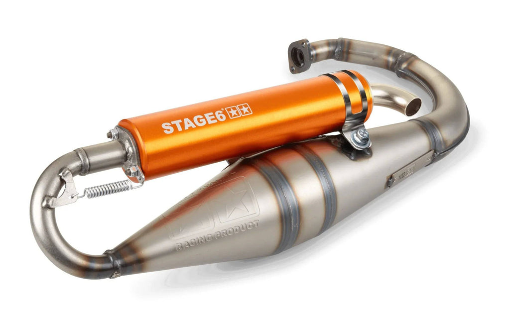 Exhaust Stage6 Pro Replica MKII Minarelli Vertical - Échappement Stage6 Pro Réplique MKII Minarelli Vertical - S6-9116804/OR